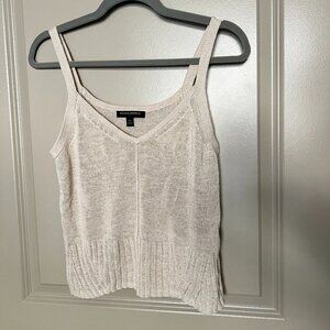 Banana Republic Knit Tank - Cream- XS